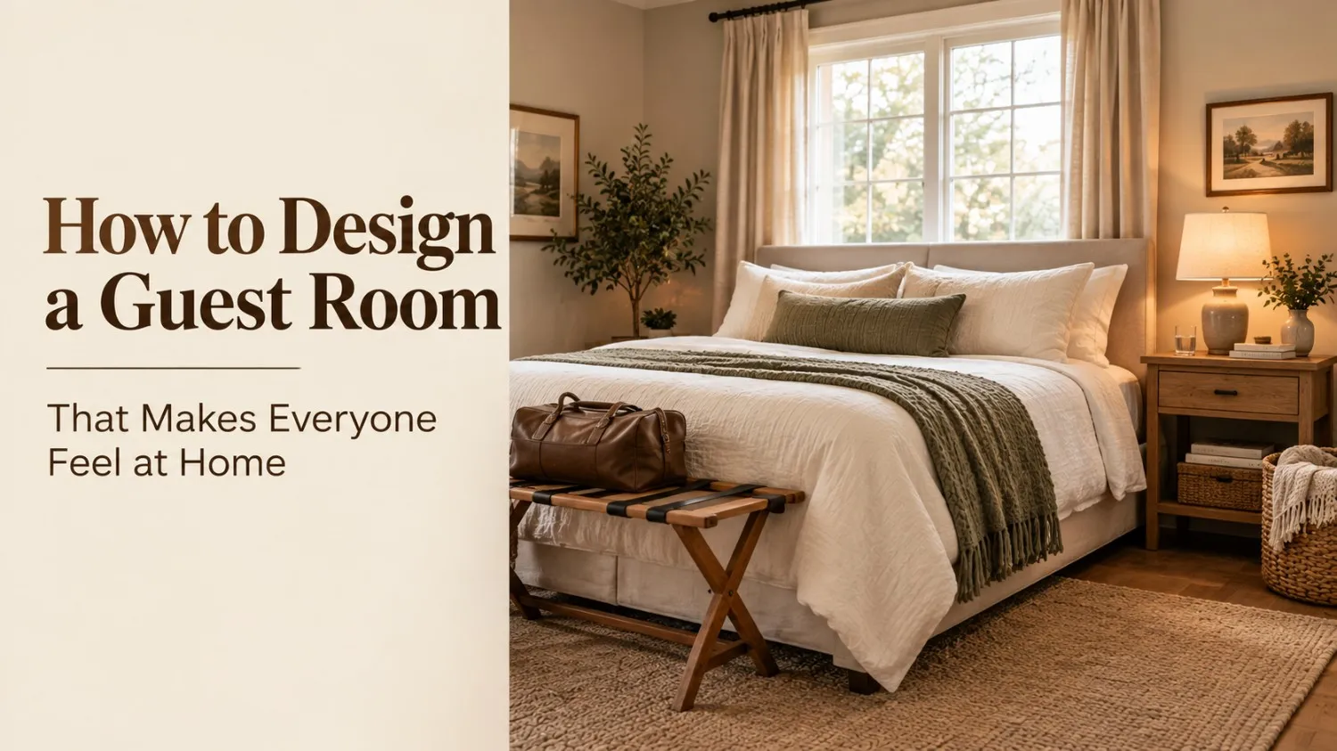 How to Design a Guest Room That Makes Everyone Feel at Home