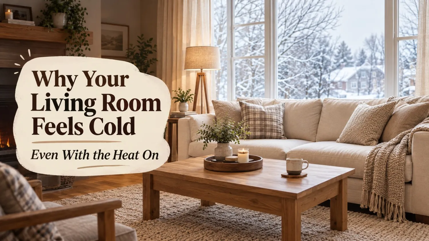 Why Your Living Room Feels Cold (Even With the Heat On)
